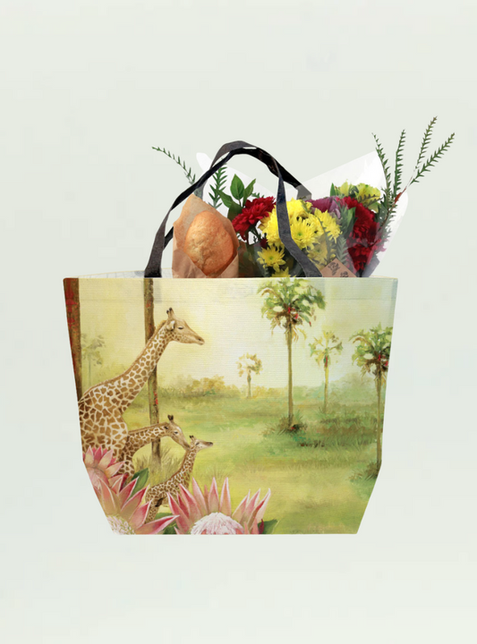 Spirit Giraffe Recycled Shopper