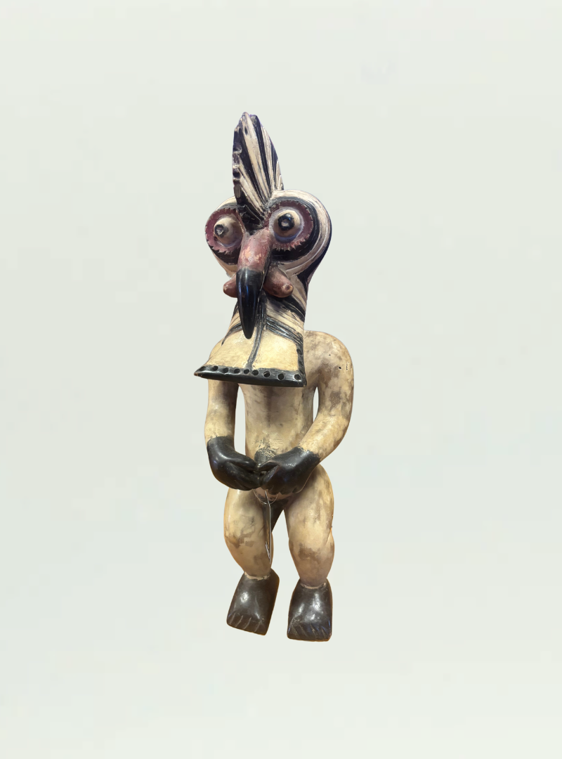Bird Inspired Wooden Figure