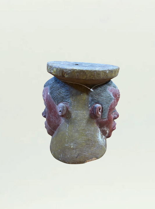 Two Head Mask Stool