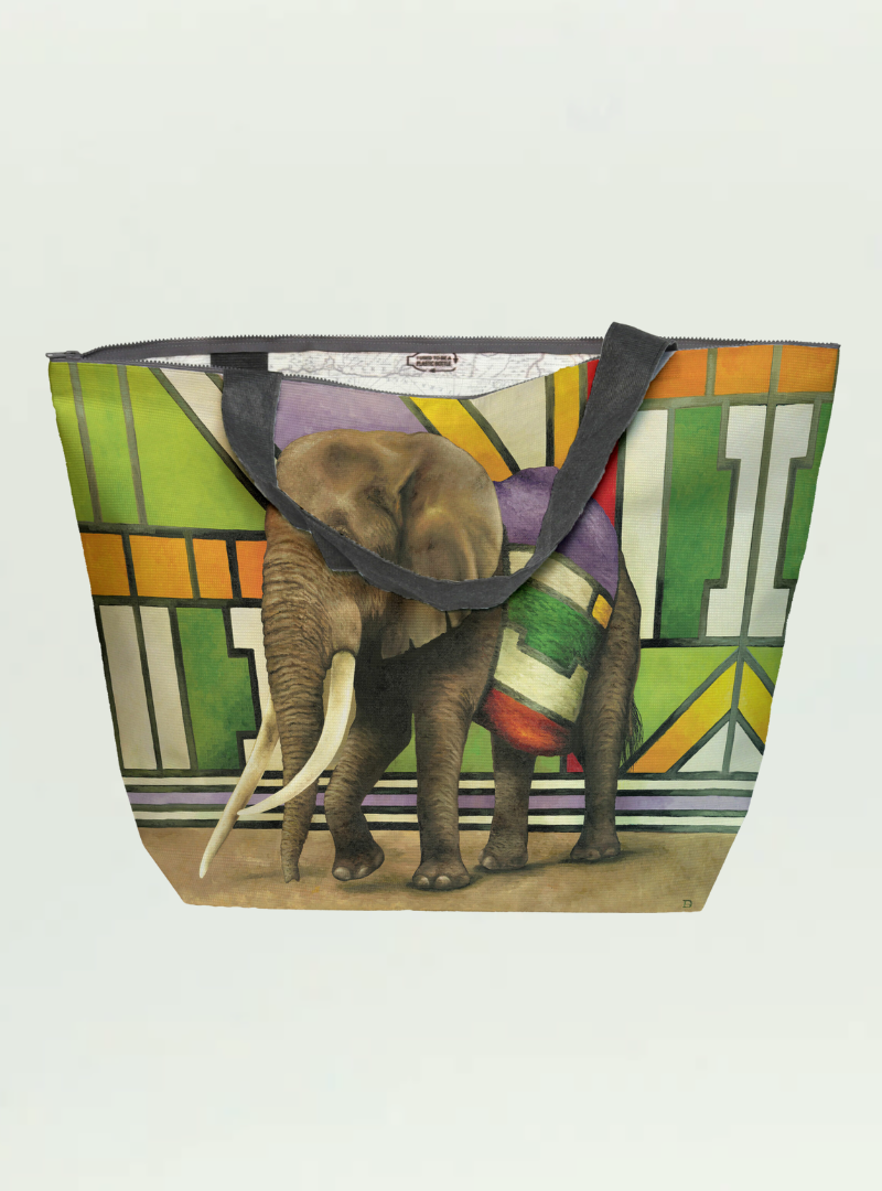 Ndebele Elephant Maxi Bag