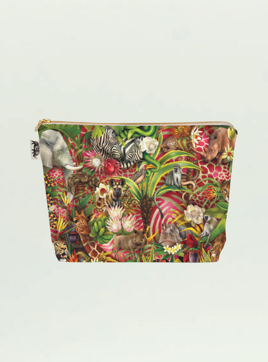 African Jungle Toiletry Bag