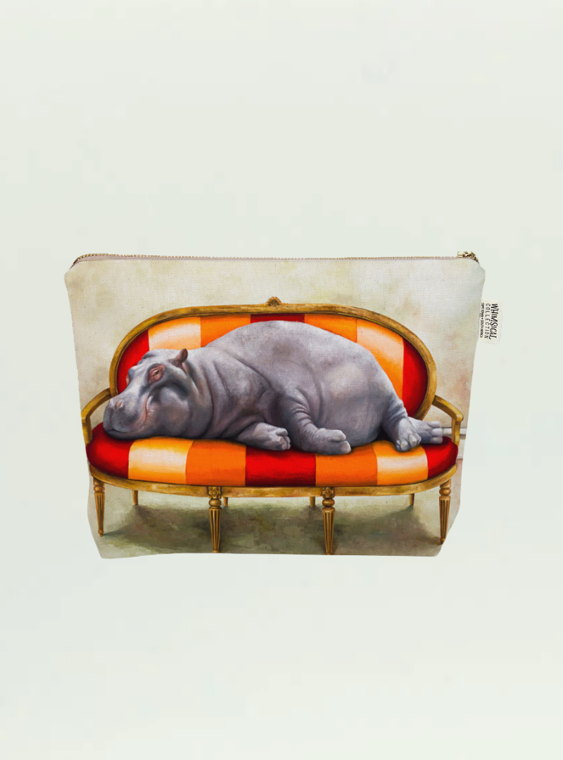Hippo at Leisure Toiletry Bag