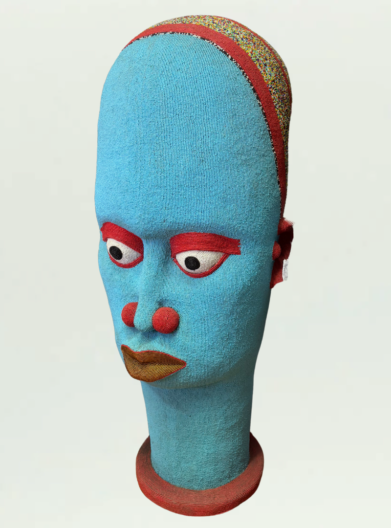 Tarracotta Beaded Head