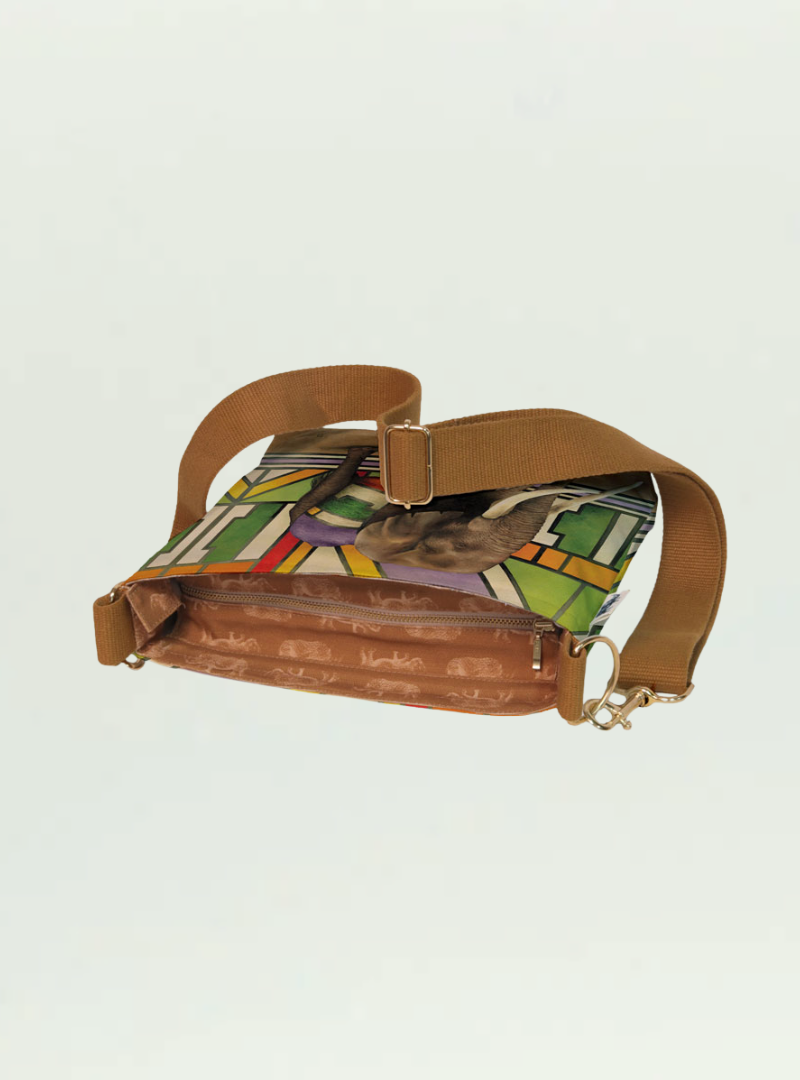Ndebele Elephant Sling Bag