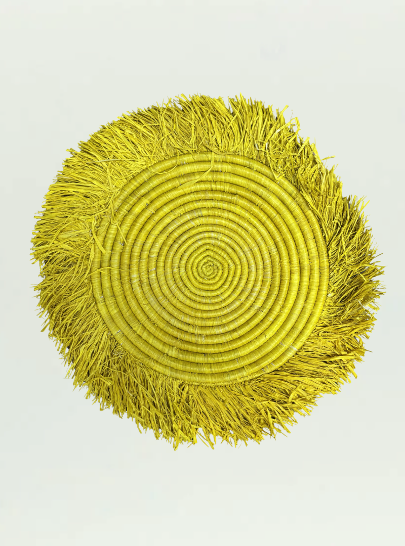 Woven Frill Placemats 40cm