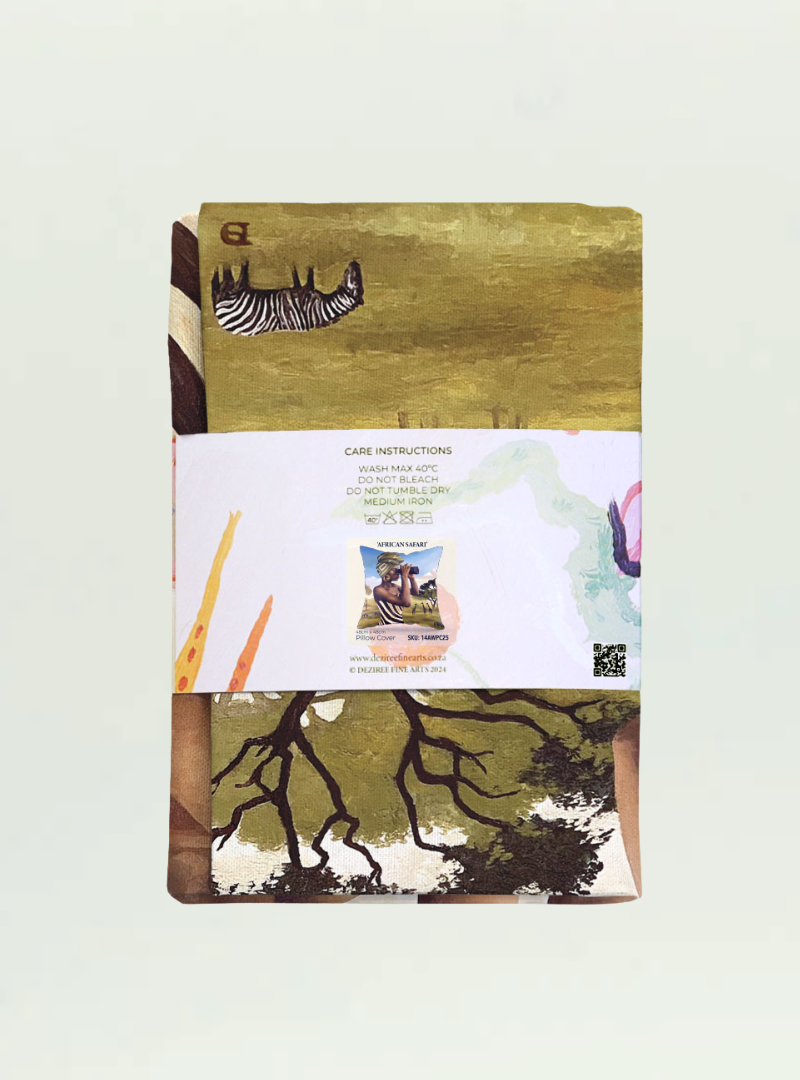 African Safari Pillow Cover