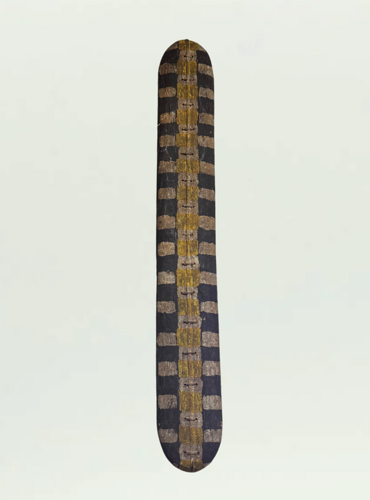 Yellow Detailed Long Shield