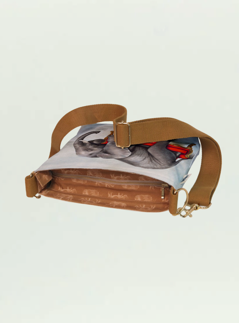 Elephant at Leisure Sling Bag
