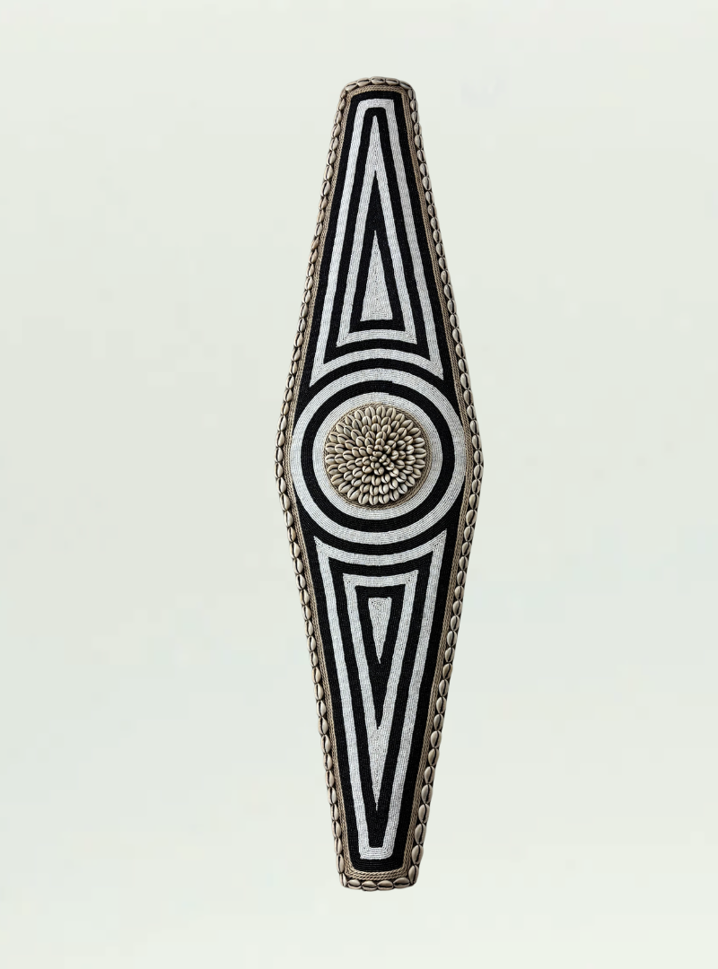 Tall Beaded Shield