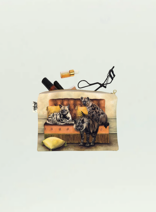 Hyena at Leisure Small Zip Bag