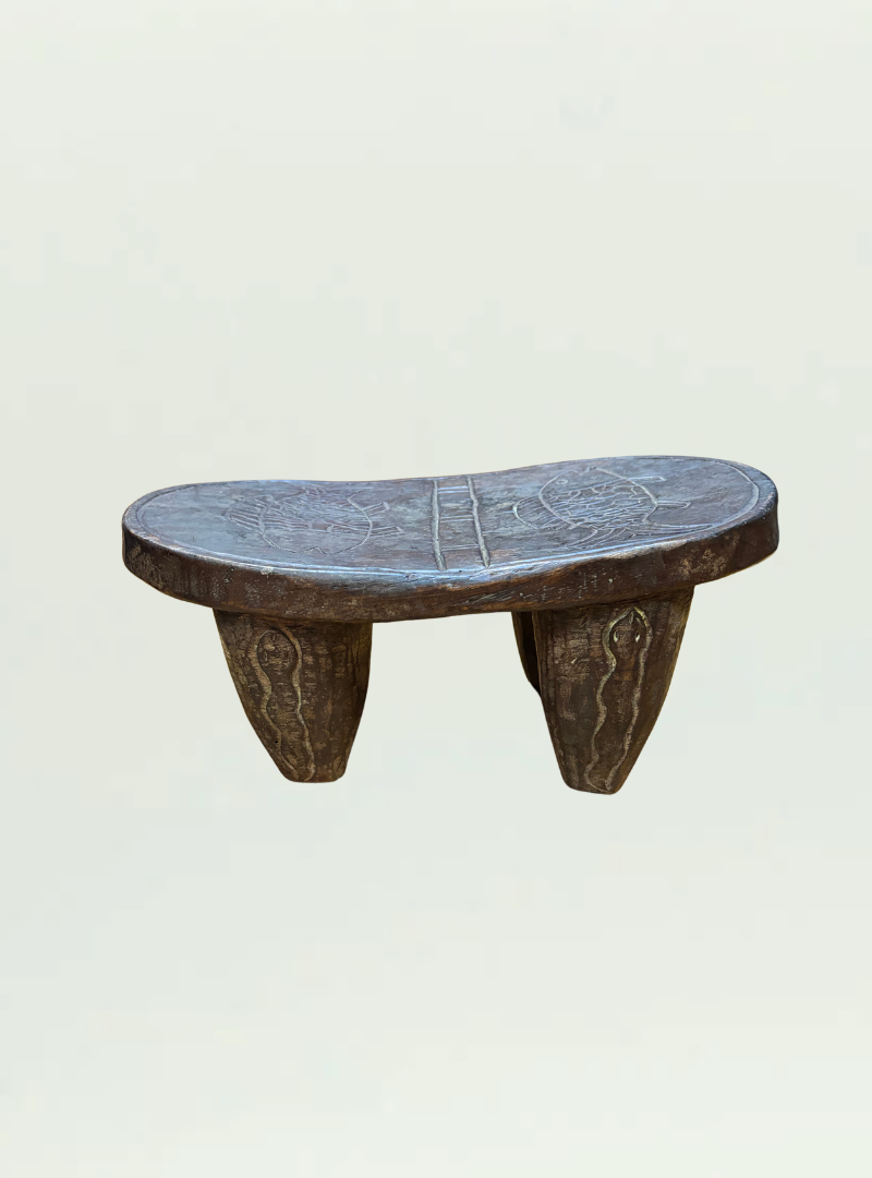 Engraved Senufo Stool Small