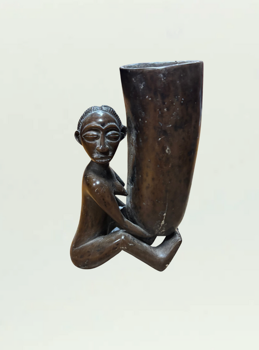 Dark Wood Figure