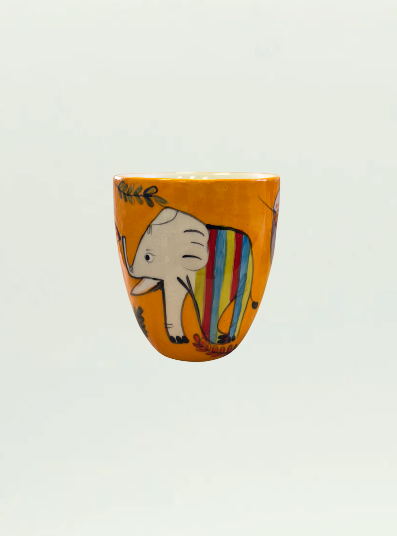 Imibala Short Elephant Orange Cup
