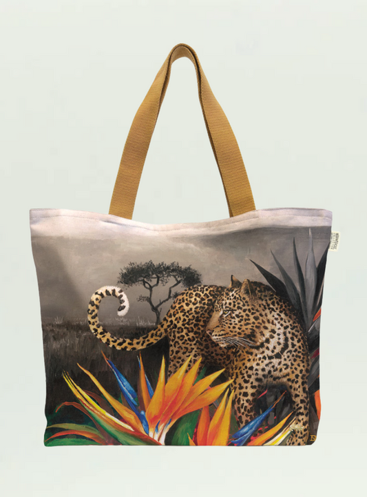Spirit Leopard Canvas Bag