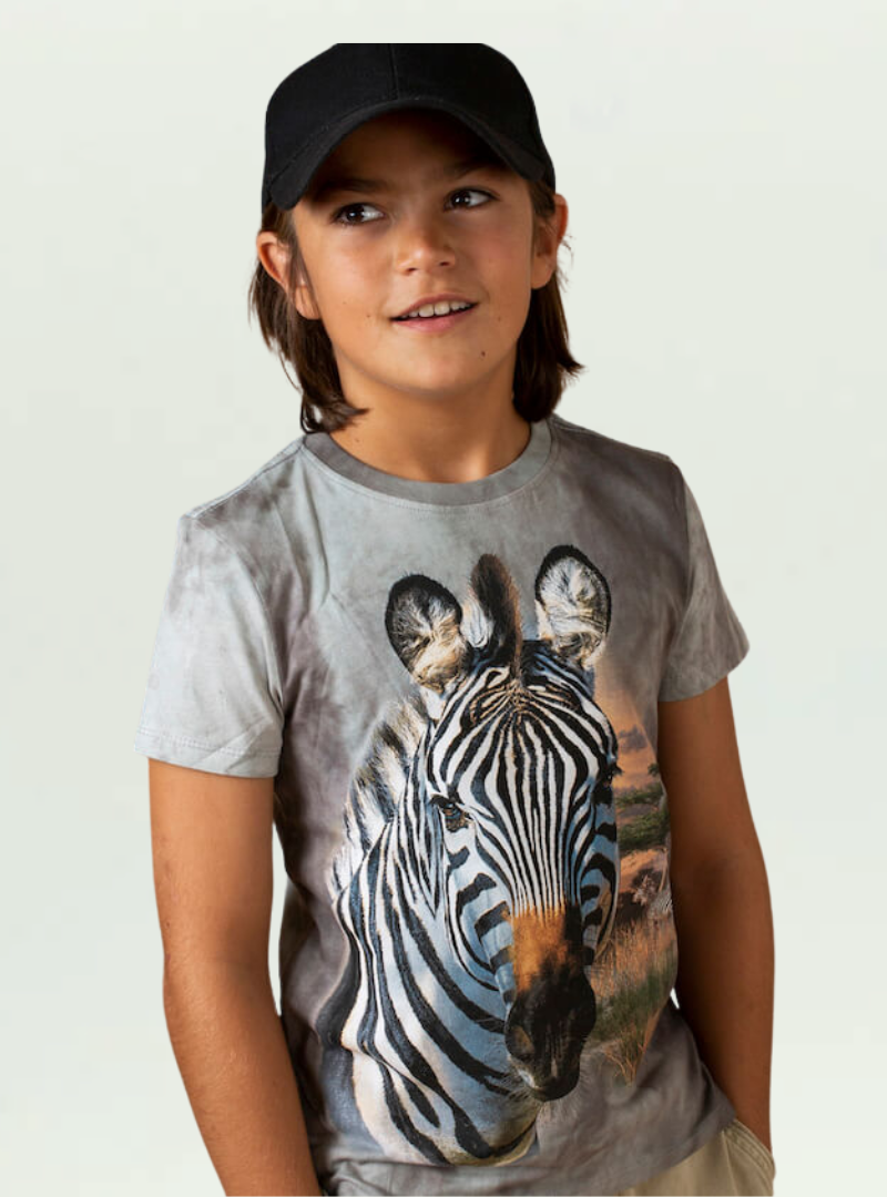 Kool Africa Kids Zebra T-shirt