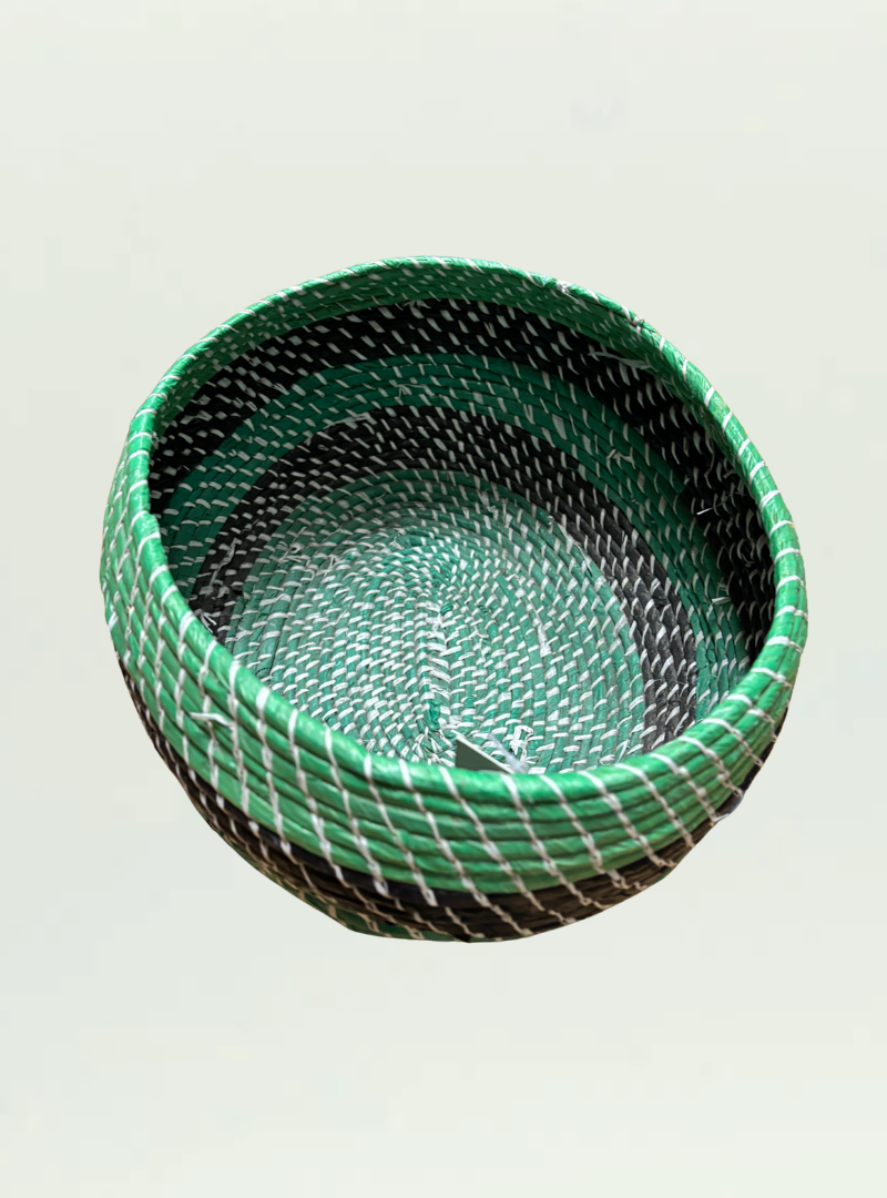 Woven Green Basket
