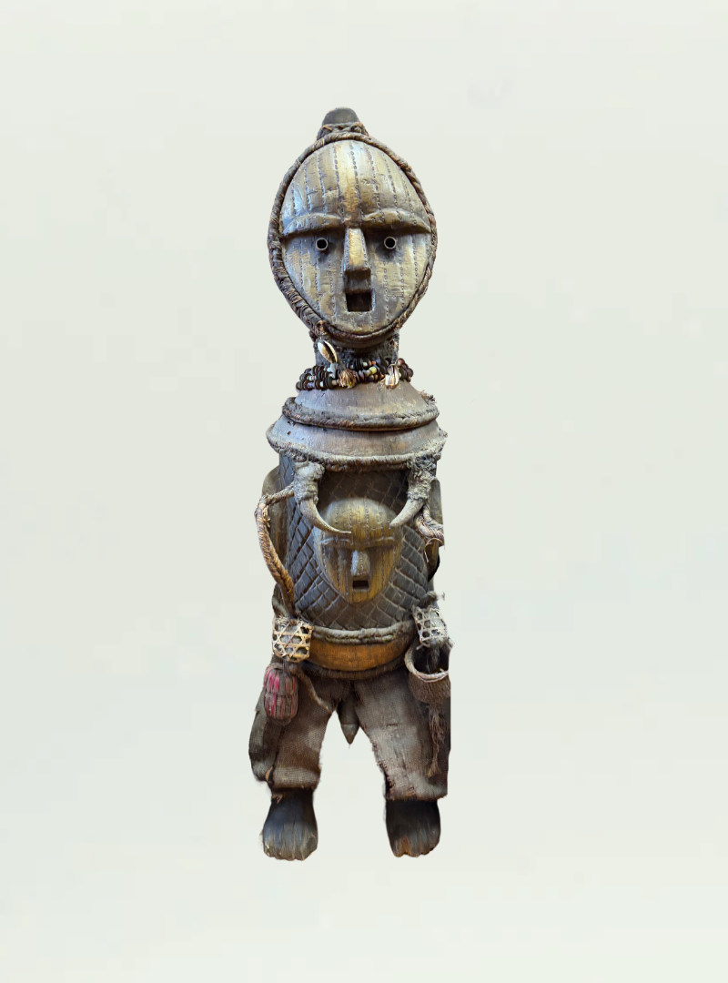 Rustic Wood Figure