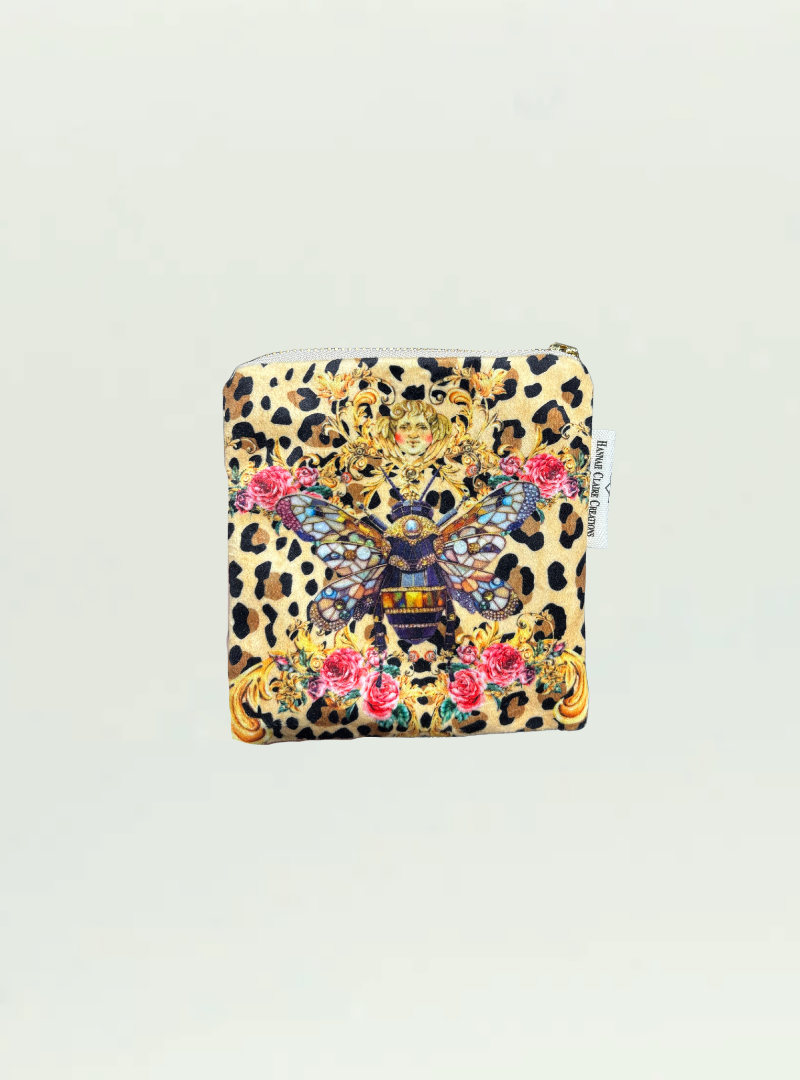 Bee Small Zip Bag