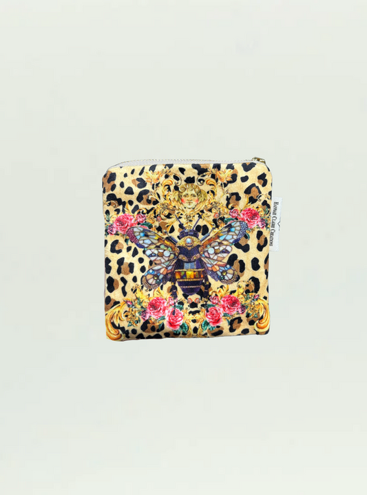 Bee Small Zip Bag