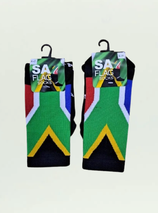 South African Flag Socks