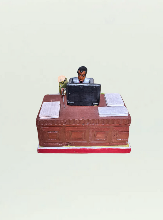 Office Wooden Figure