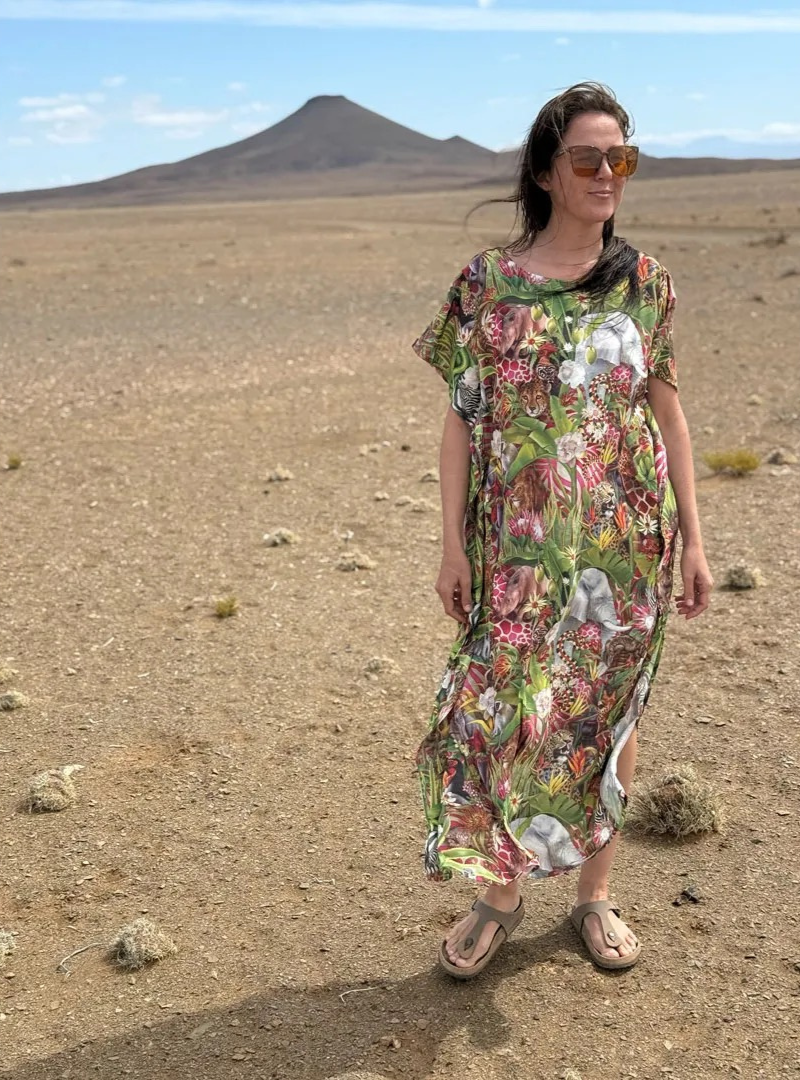 African Jungle Kaftan