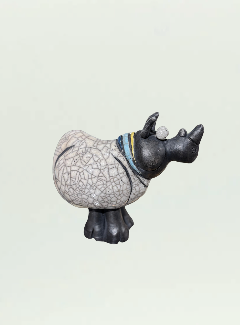 Clay Figure Rhino