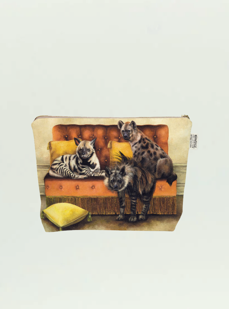 Hyena at Leisure Toiletry Bag