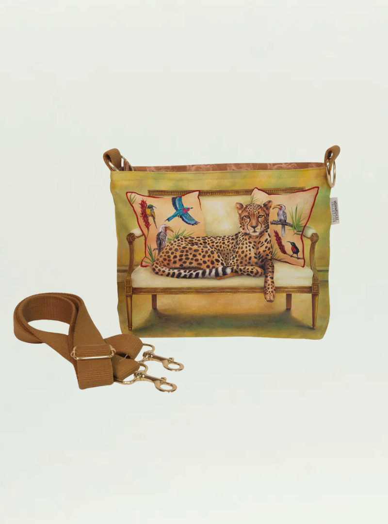 Whimsical Collection Cheetah Sling Bag