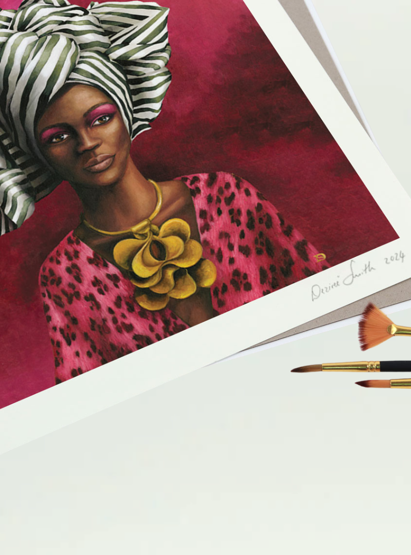 Imaan Signed Art Print