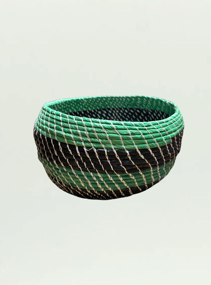 Woven Green Basket