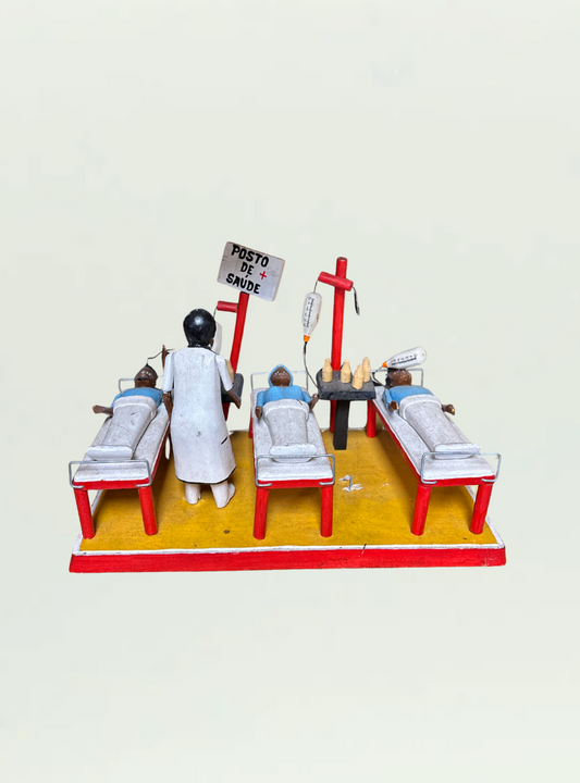 Doctor Wooden Figure