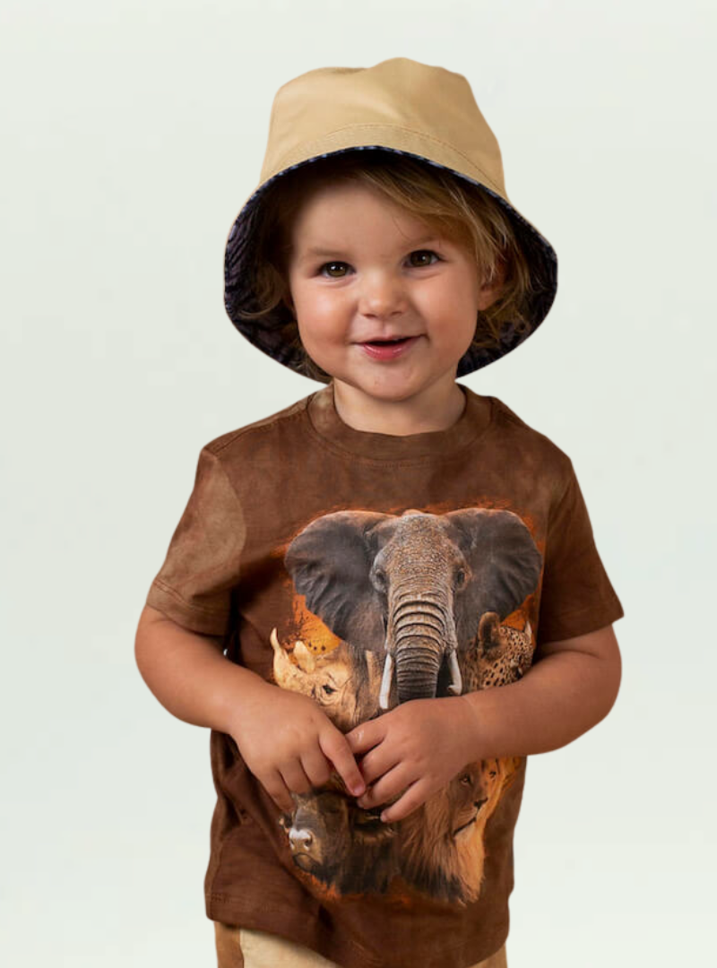Kool Africa Kids Big Five T-shirt