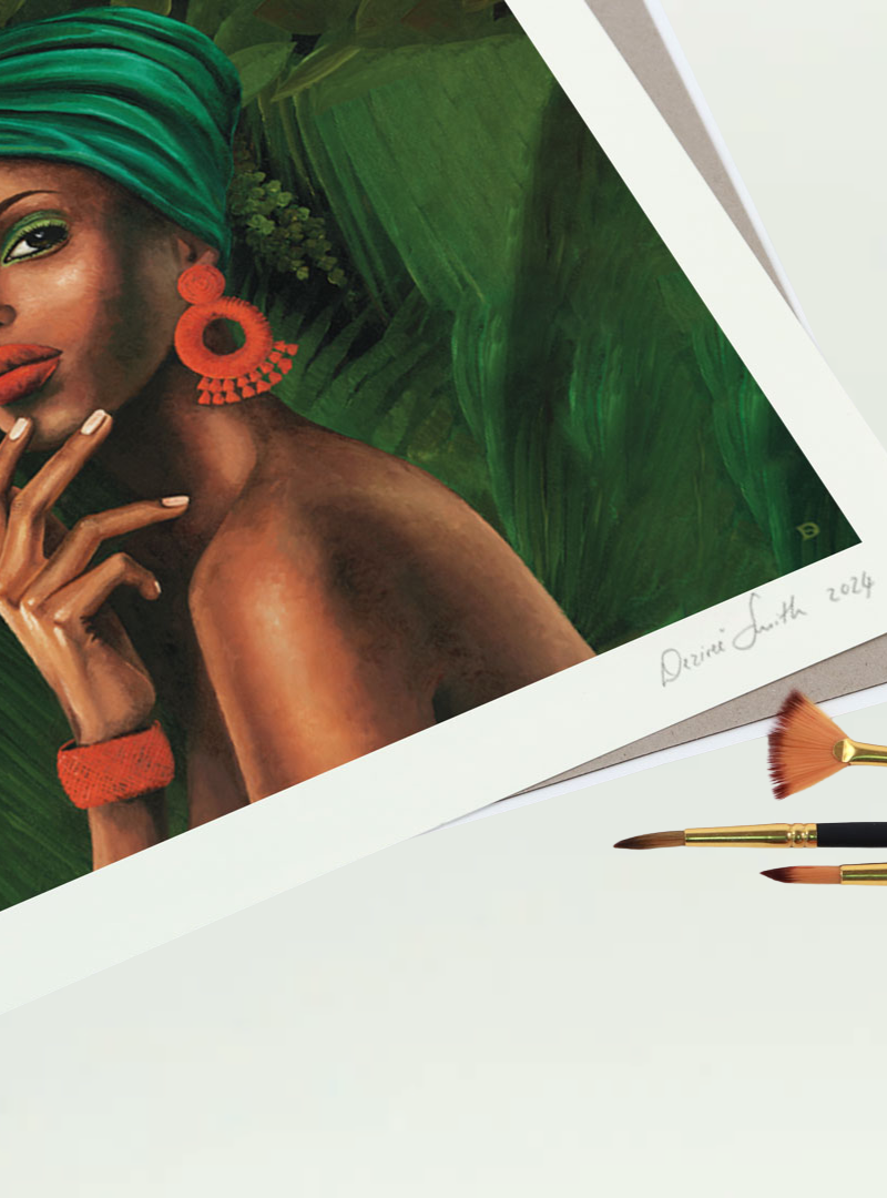 Iris Signed Art Print