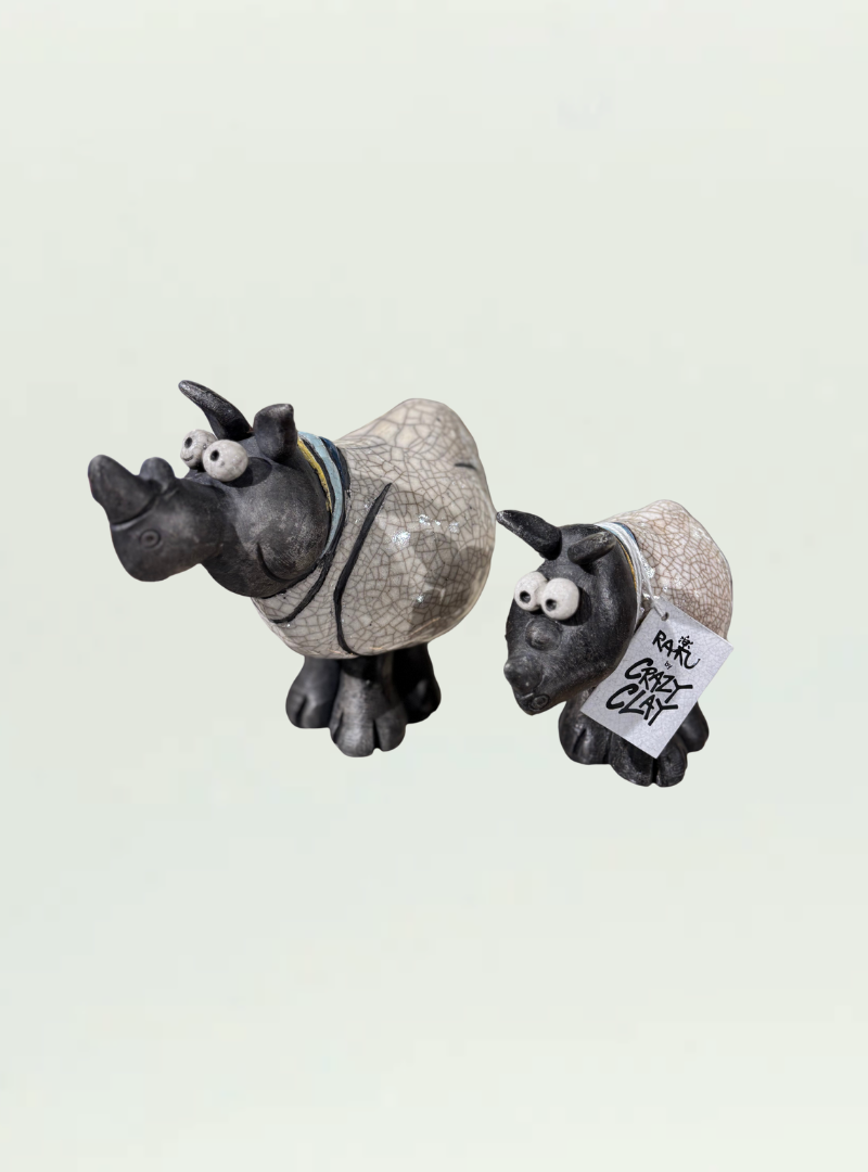Clay Figure Rhino