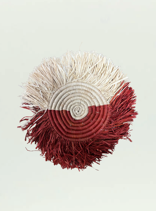 Woven Frill Placemat 30cm