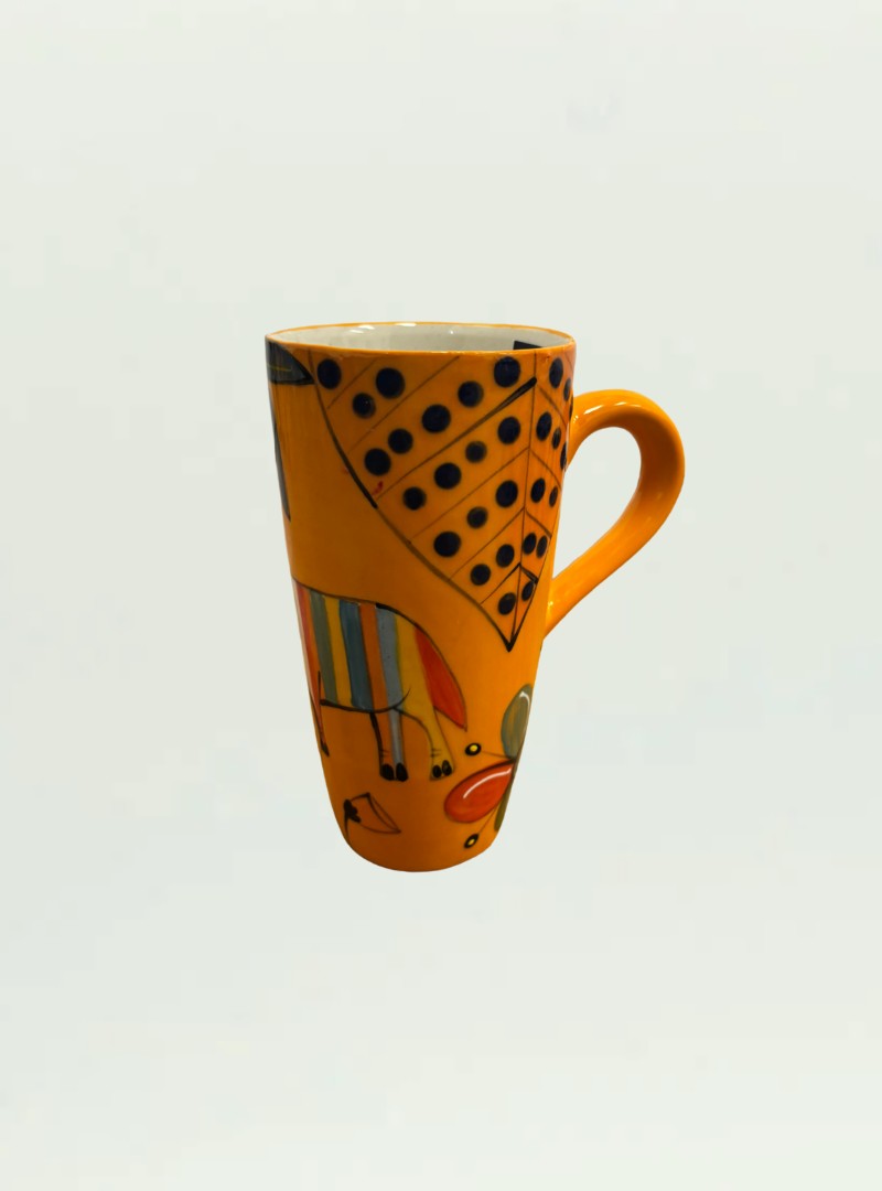 Tall Imibala Rhino Orange Cup