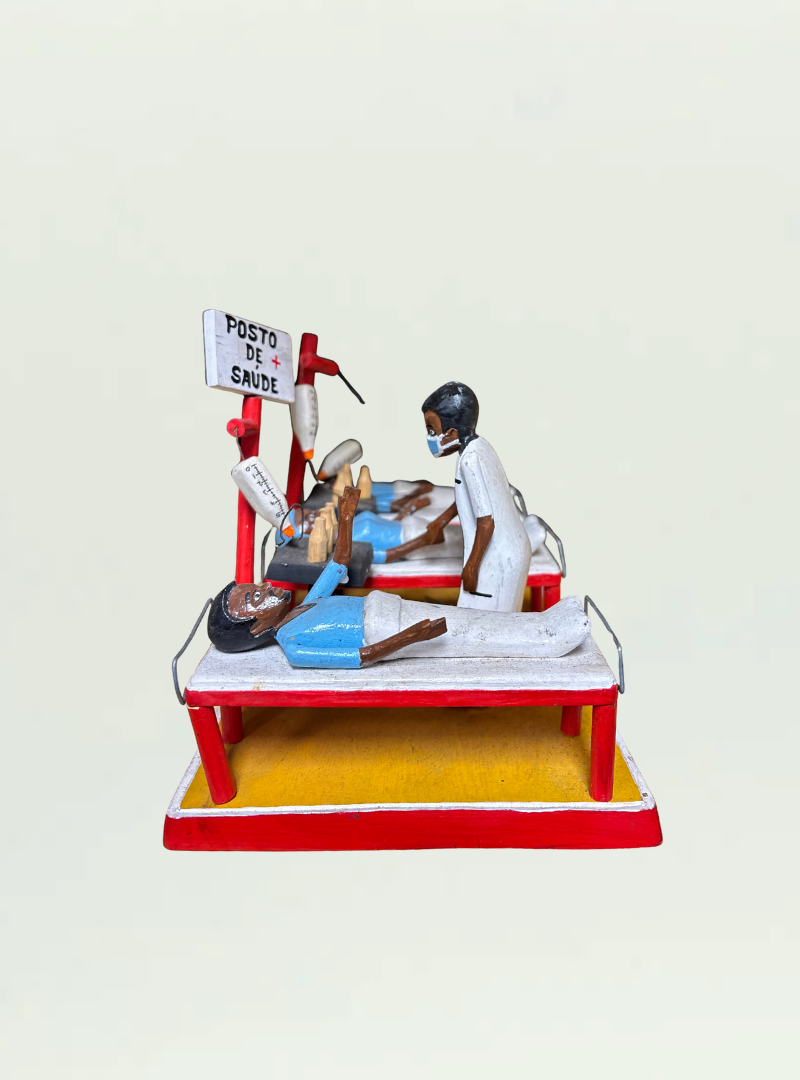 Doctor Wooden Figure
