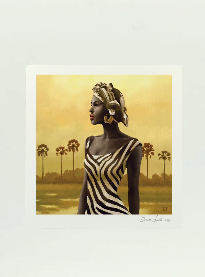 Okavango Delta Signed Art Print