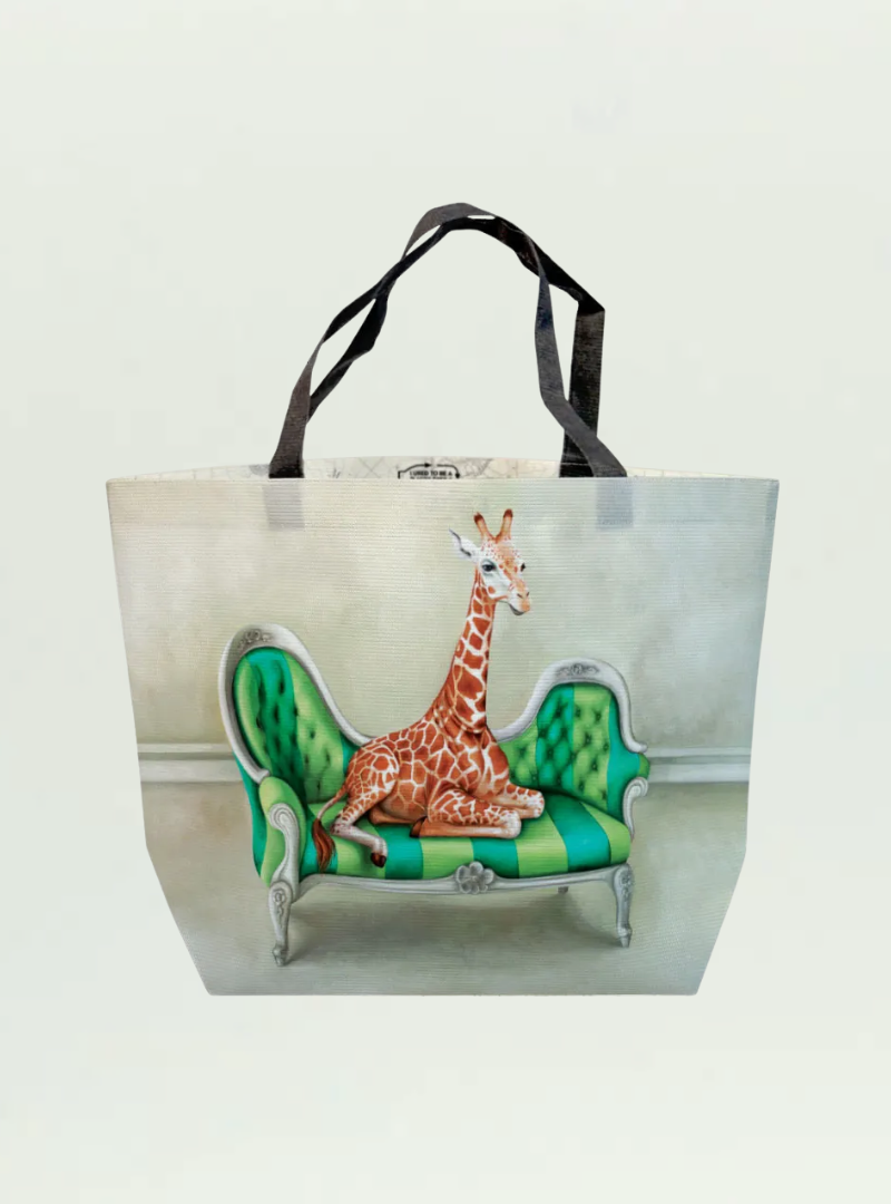 Giraffe at Leisure Recycled Shopper