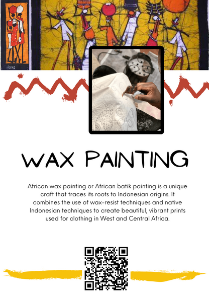 African Wax Painting