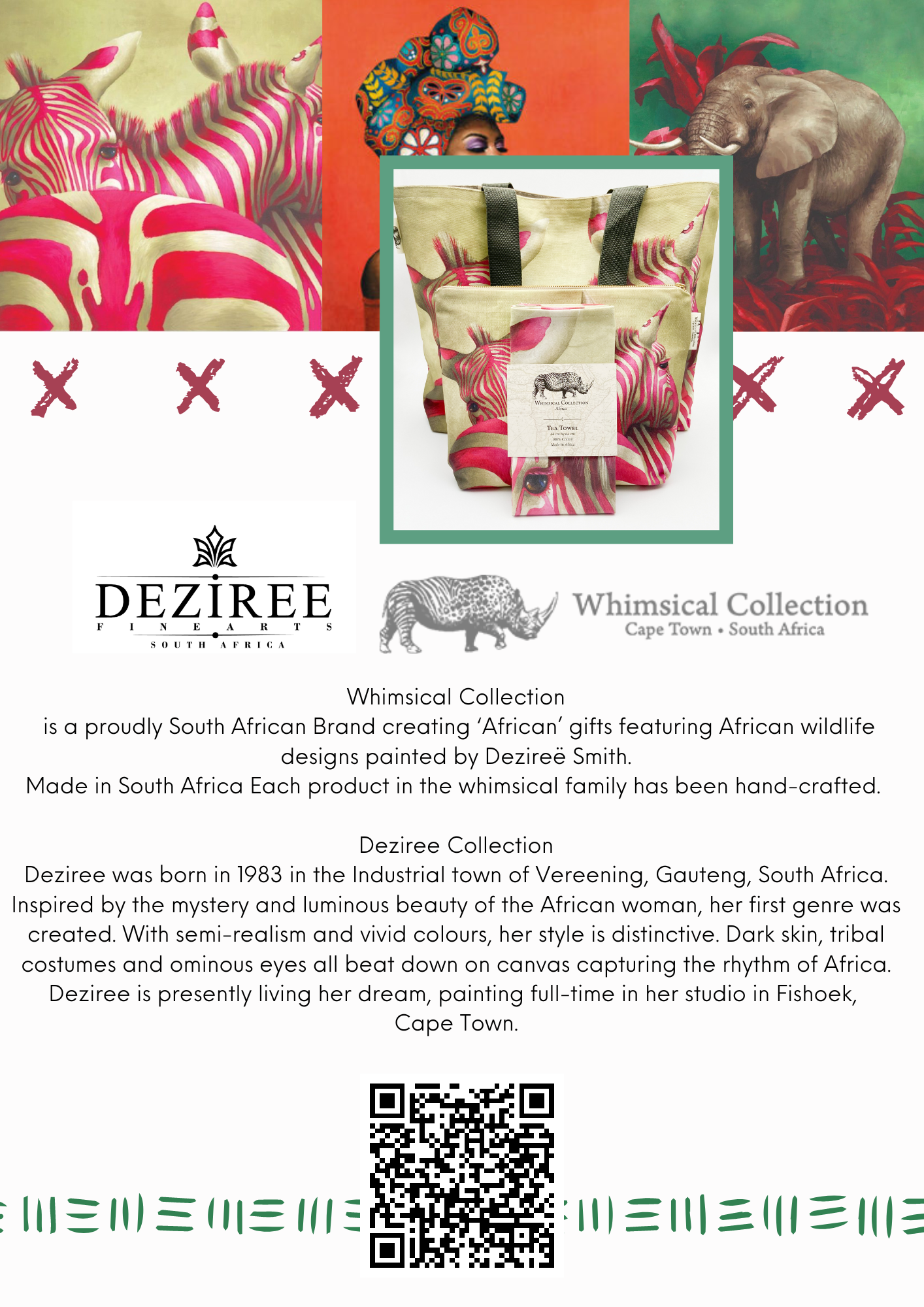 Whimsical Collection African Jungle Coin Purse