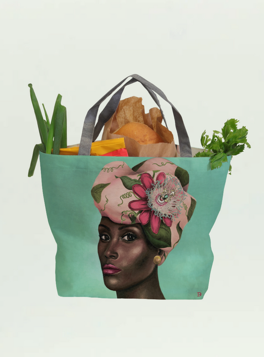 Fruit Flower Recycled Shopper