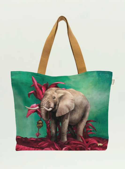 Spirit Elephant Canvas Bag