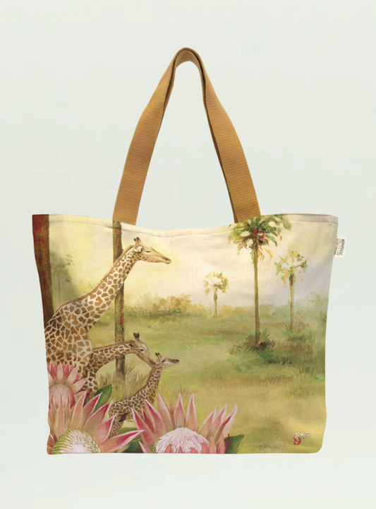 Spirit Giraffe Canvas Bag
