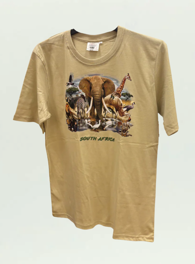 Beige African Oasis T-shirt