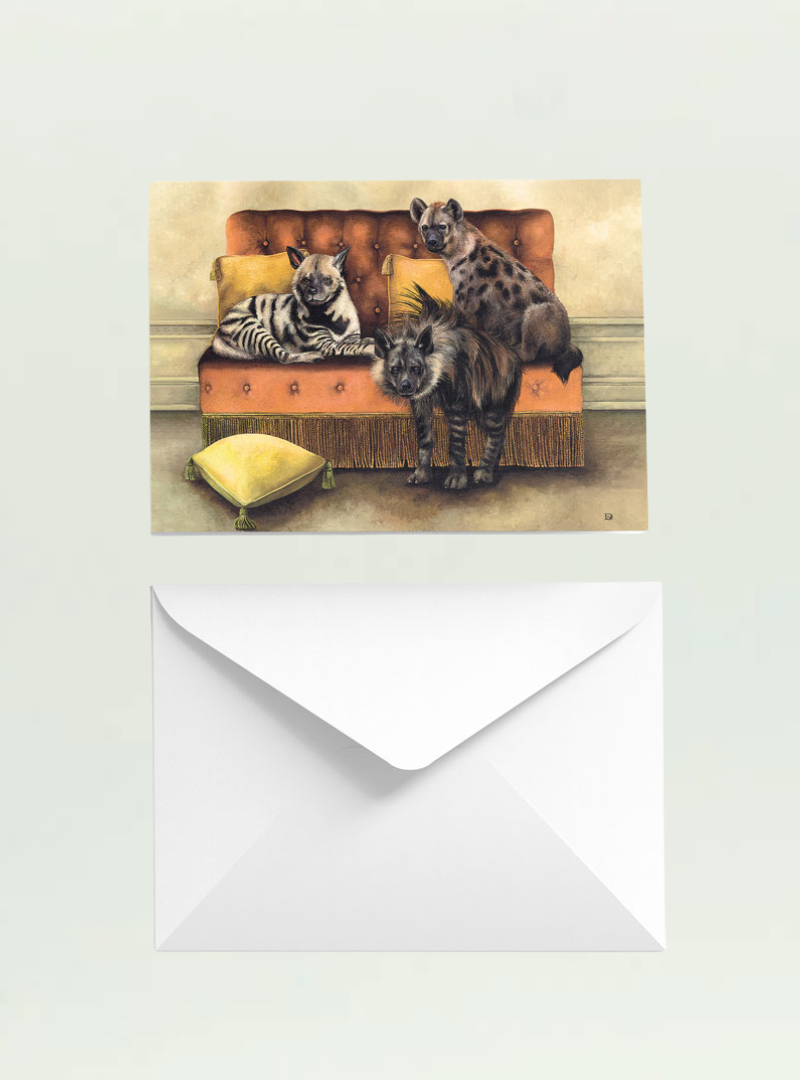 Hyena at Leisure Single Card