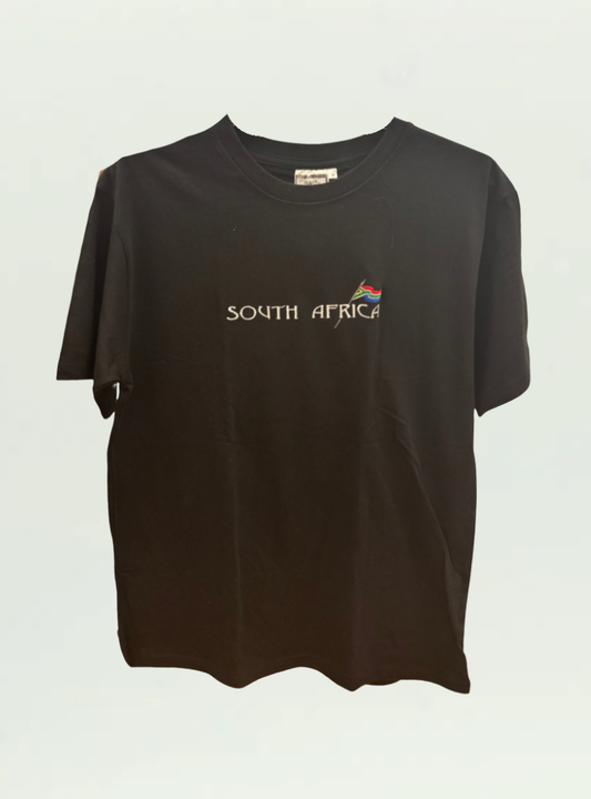 South Africa Black T-shirt