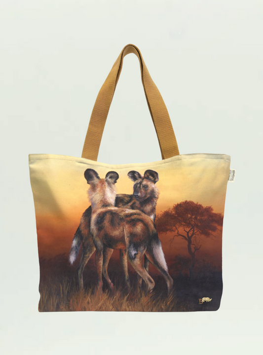 Spirit Wild Dog Canvas Bag