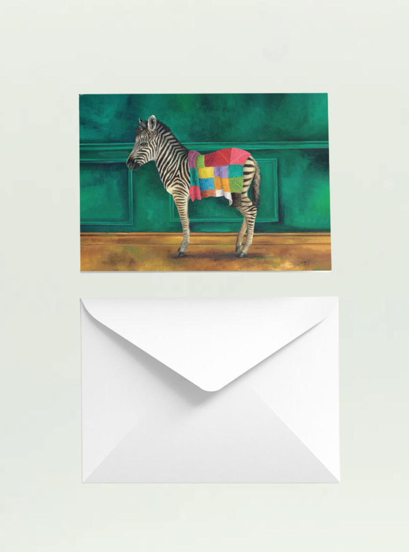 Zebra Warrior Single Card